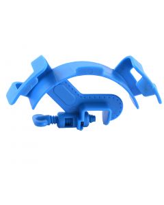 nautilogic Aquarium Fish Tank Plastic Mounting Filtration Water Pipe Tube Hose Holder Blue