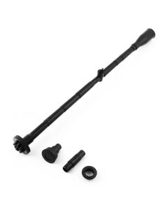 nautilogic Garden Pond Plastic 3 Modes Waterfall Fountain Nozzle Heads Black Set
