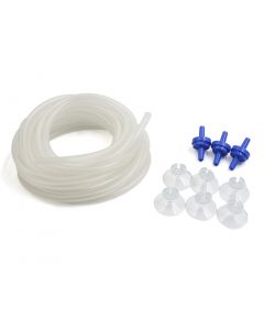 nautilogic Clear Airline Tubing Airstone Check Valves Aquarium Air Pump Accessaries Set