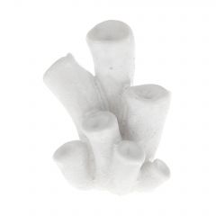 nautilogic 1 Pcs Colorful Coral Reef Decor, Mini Faux Coral Decor for Aquarium Decorations, White, 2.8x3.5cm